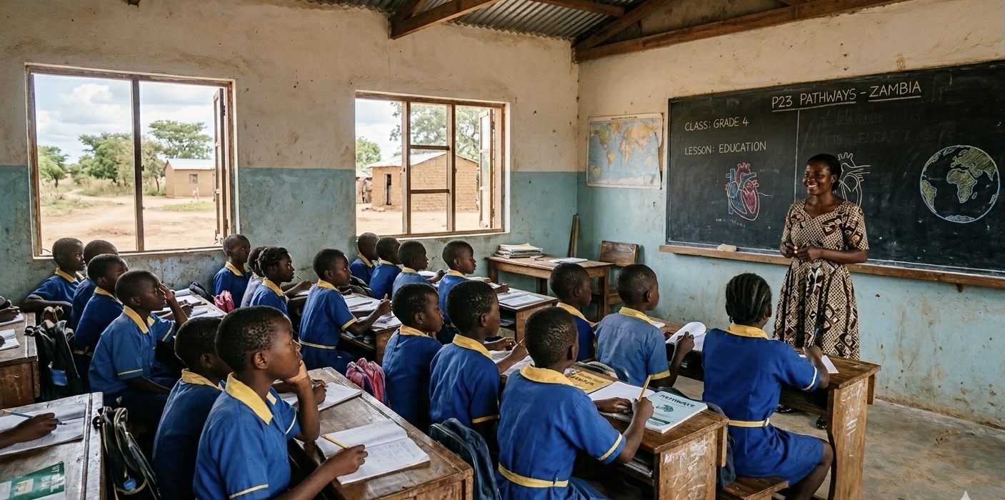Community health outreach in Zambia